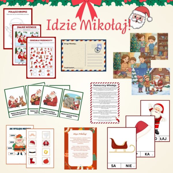 Idzie Mikołaj – scenariusz zajęć