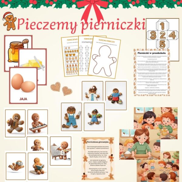 Pieczemy pierniczki – scenariusz zajęć