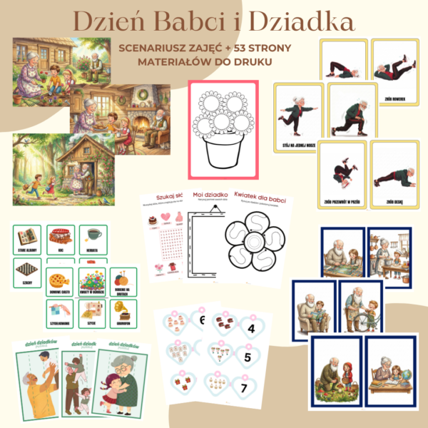 Scenariusz zajęć na Dzień Babci i Dziadka — podgląd materiałów