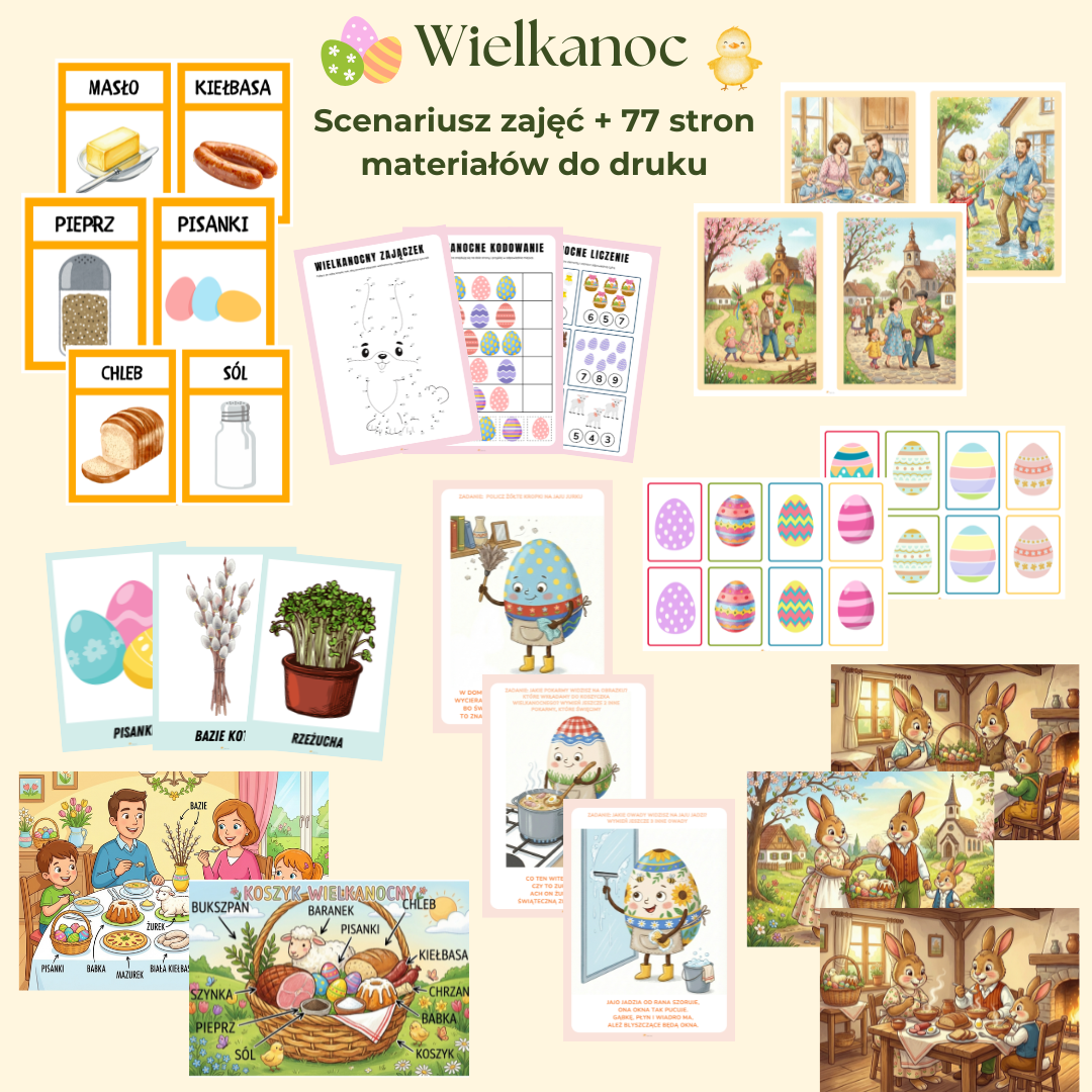 Wielkanoc - scenariusz zajęć