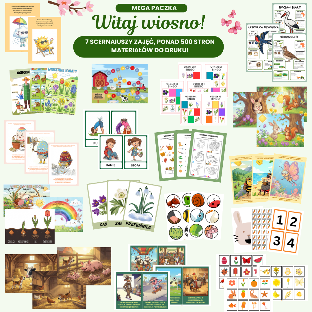 Megapaka "Witaj wiosno"