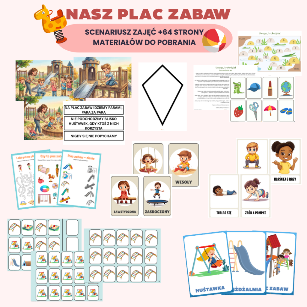 Nasz plac zabaw - scenariusz zajęć