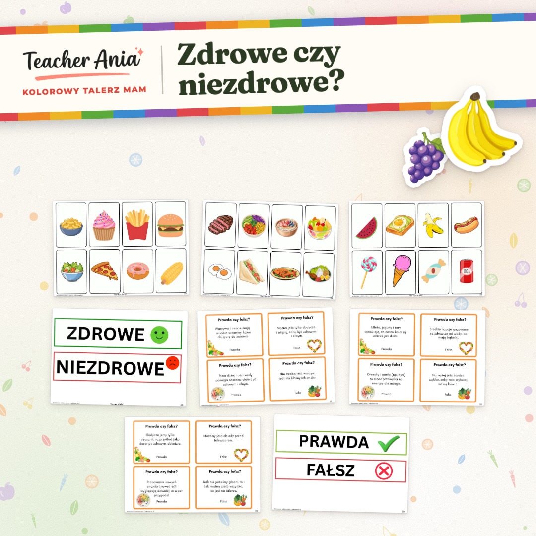 Kolorowy talerz mam - scenariusz zajęć - obrazek 8