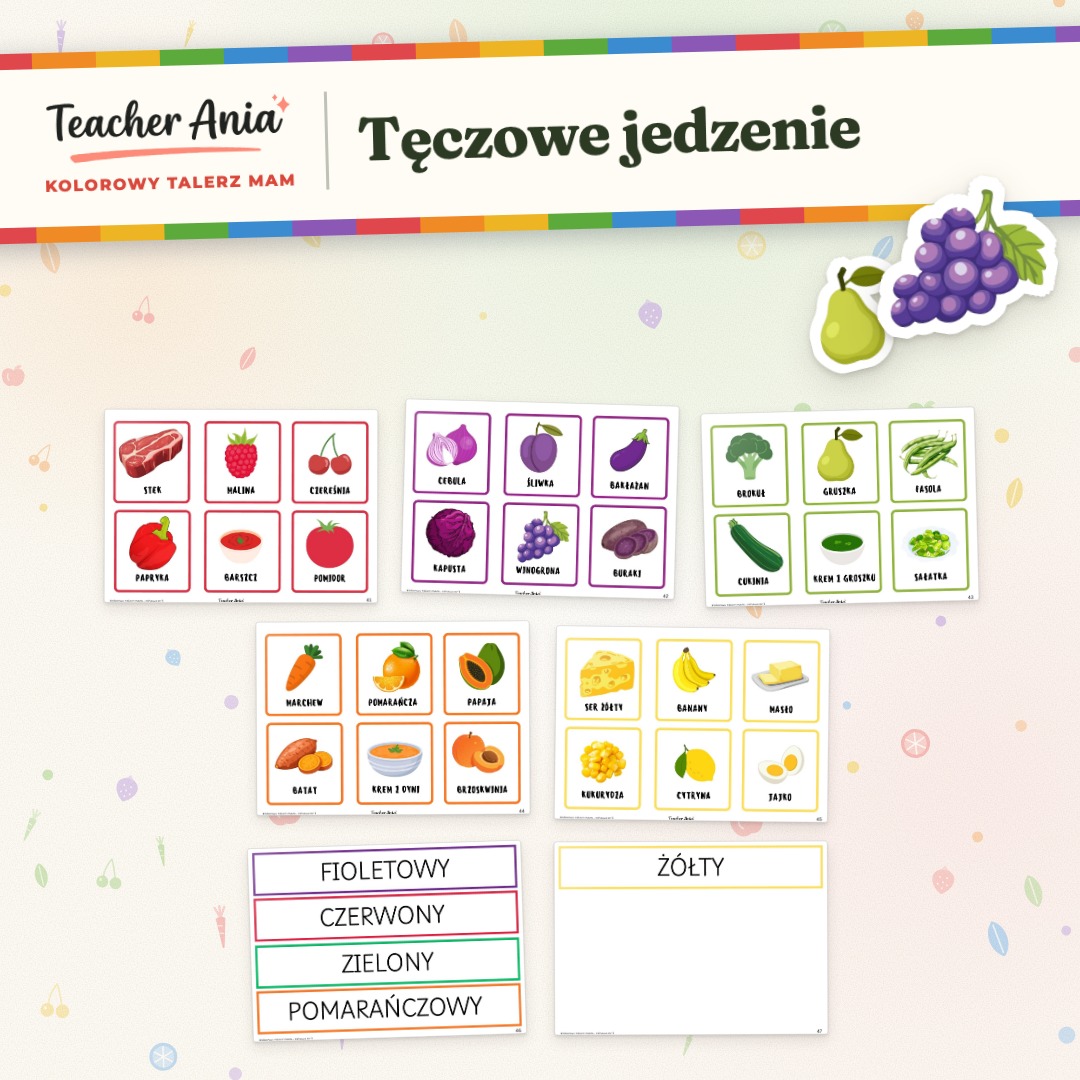 Kolorowy talerz mam - scenariusz zajęć - obrazek 7