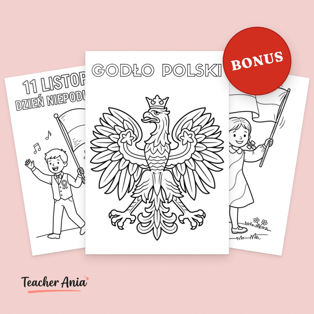 Polska to mój dom – bonus: kolorowanki o Polsce i Święcie Niepodległości
