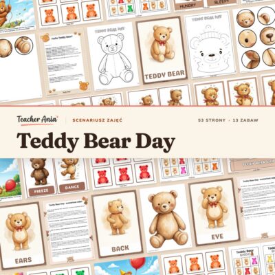 Teddy Bear Day – scenariusz zajęć dla przedszkola